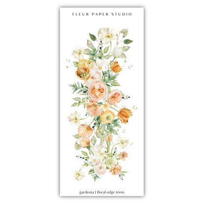 a watercolor painting of flowers on a white background