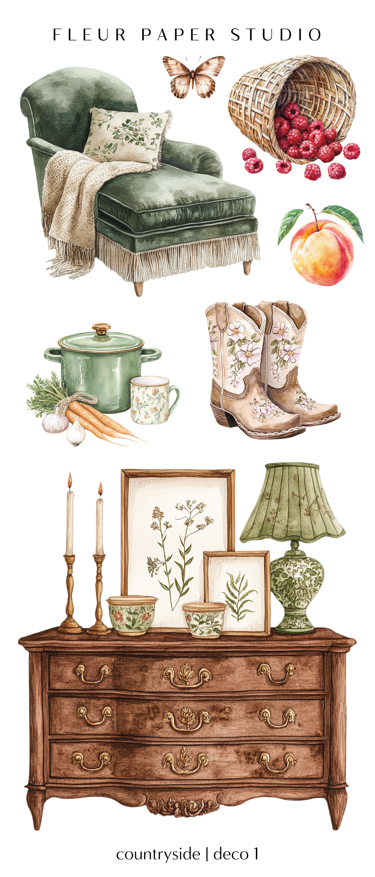 Countryside | Decorative Kit