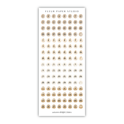 a sticker sheet with gold foil on it